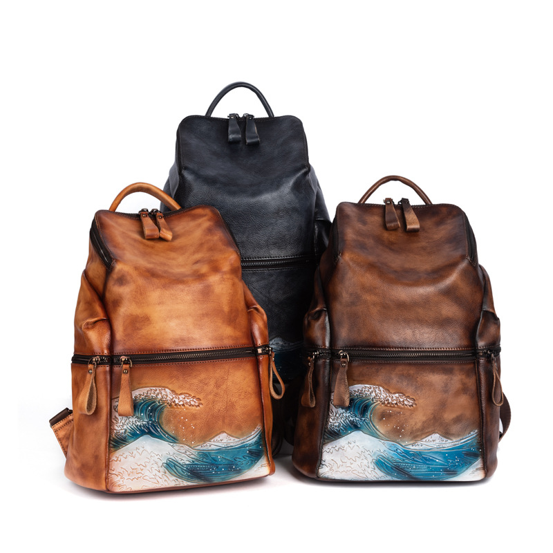 Johnature Genuine Leather Wome - Leather Backpack Vintage 评论和价格
